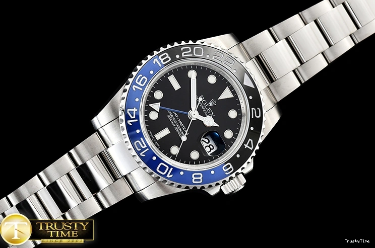 1020 Bright GMT Master II 116710BLNR SS SS Black KSF 627